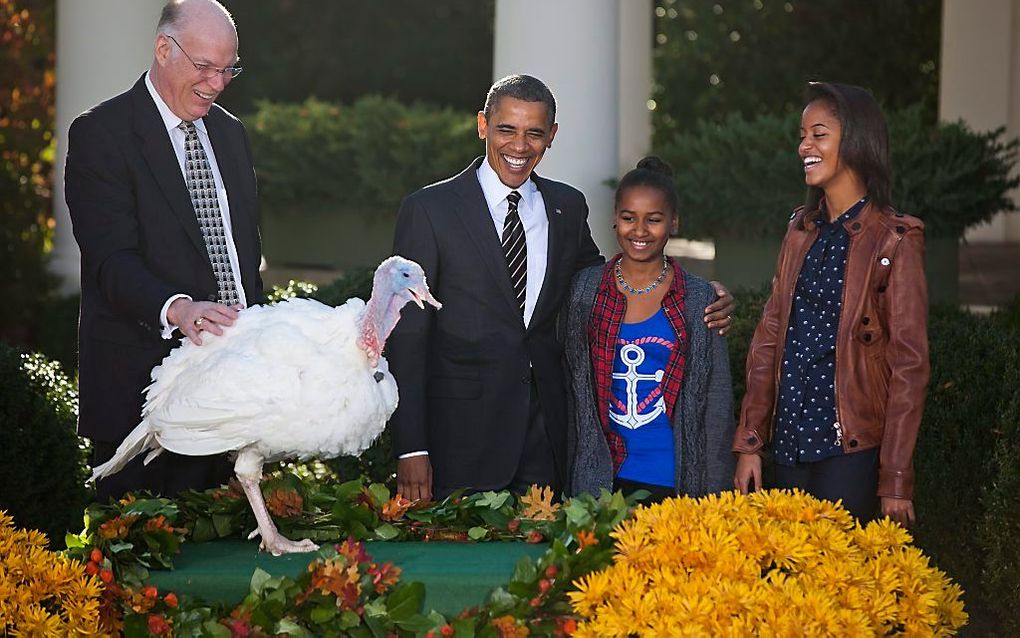 Thanksgiving in 2012. beeld EPA