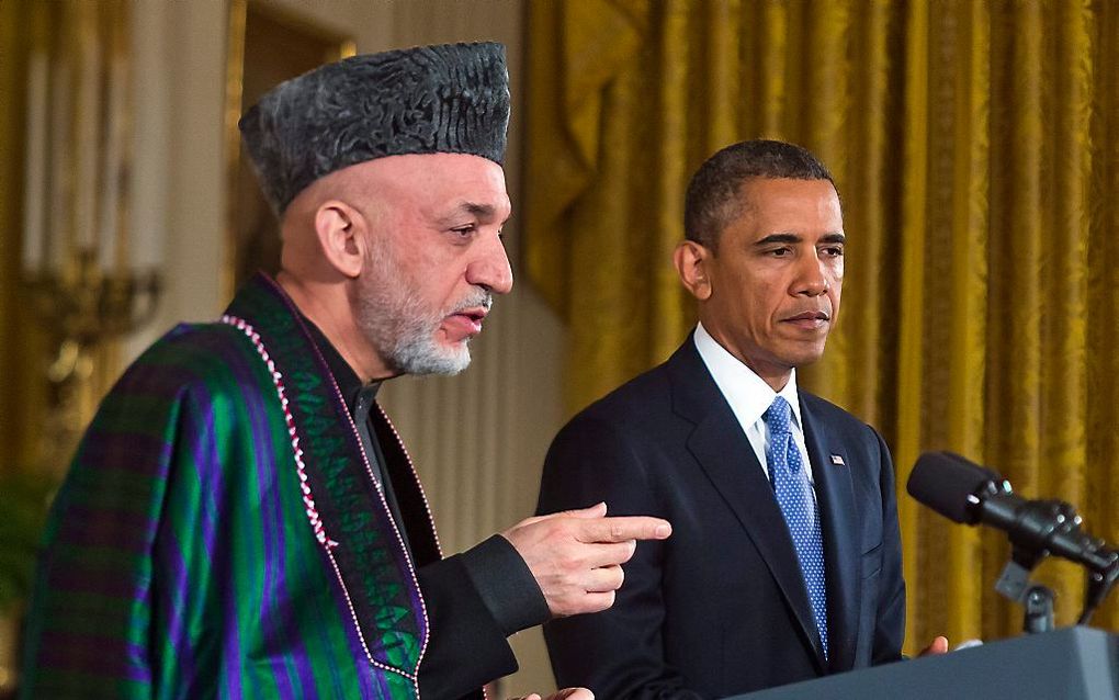 Karzai en Obama. Foto EPA