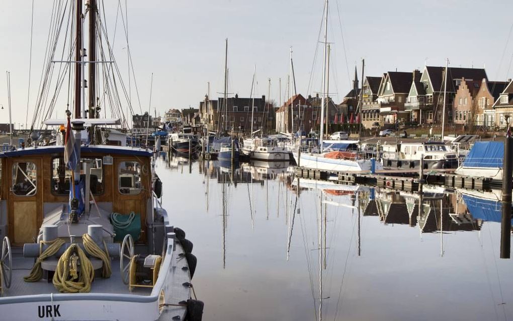 Van de bijna 20.000 Urkers spreekt zeker 95 procent het Urker dialect. beeld RD, Anton Dommerholt