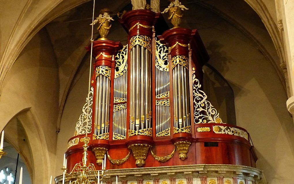 Het orgel in Epe. Beeld Willemsen