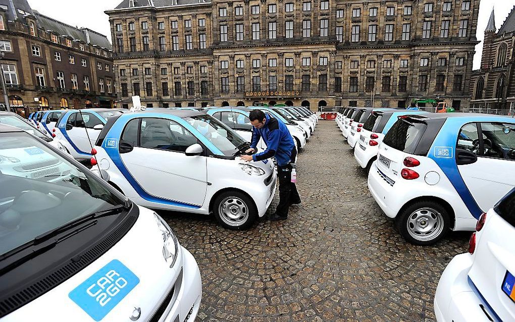 Smarts van Car2Go. Foto ANP