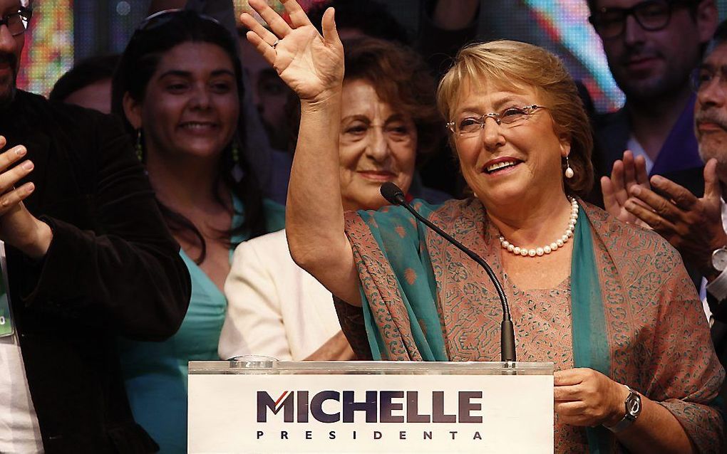 Bachelet. beeld EPA