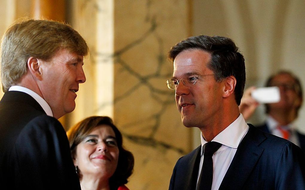 Premier Mark Rutte en koning Willem-Alexander kunnen beter niet naar de Olympische Winterspelen in het Russische Sotsji gaan. SP-Kamerlid Harry van Bommel zegt dat maandag. beeld ANP