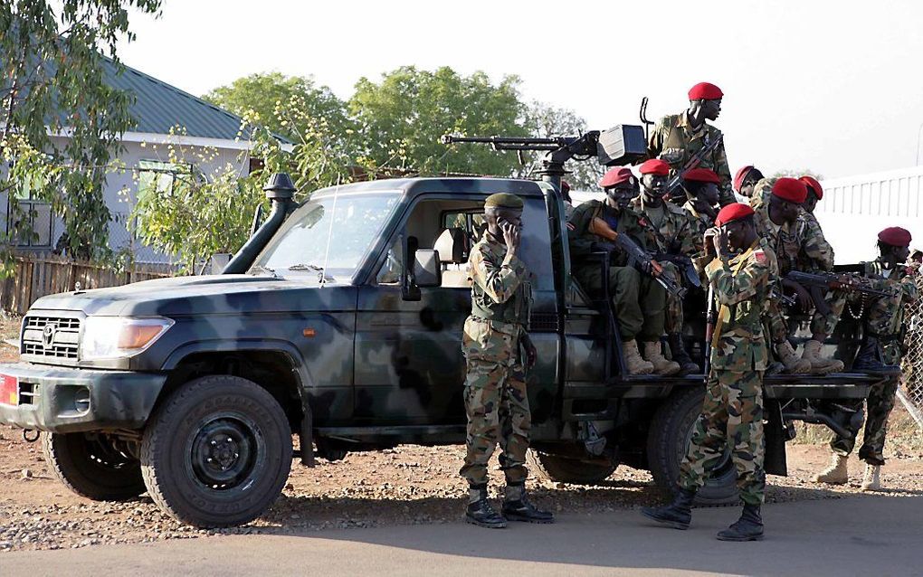 De Verenigde Staten sturen extra militairen naar Oost-Afrika om snel te kunnen reageren op de strijd in Zuid-Sudan. beeld EPA