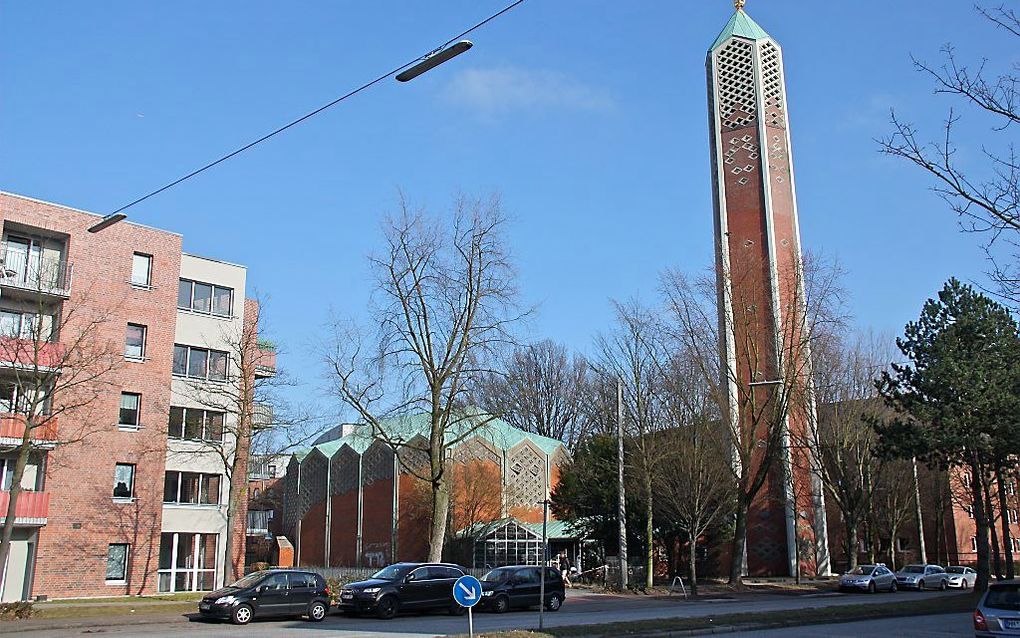 De Kapernaümkerk in Hamburg. Beeld Dirtsc, Wikimedia