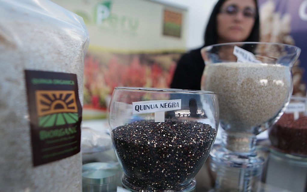 Quinoa in diverse kleuren. Foto EPA