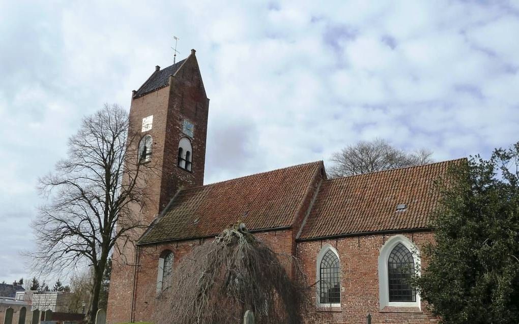 De kerk in Tolbert. beeld Wikimedia