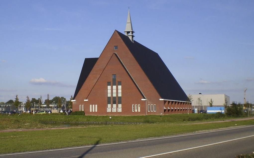 Kerkgebouw gereformeerde gemeente Barendrecht. beeld Wikimedia Commons