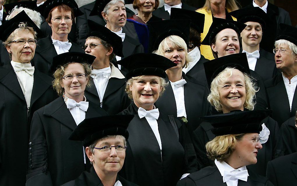 De helft van nieuw te benoemen hoogleraren aan de Katholieke Universiteit Leuven moet vrouw zijn. beeld ANP