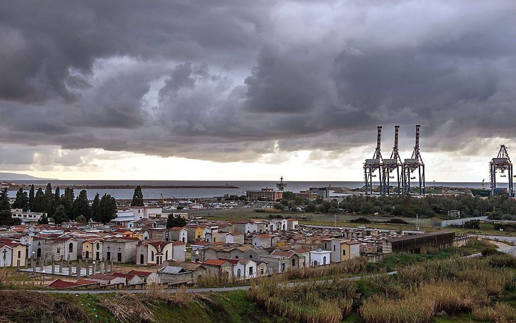 De haven Gioia Tauro. Foto AFP