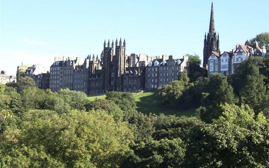 Foto: New College in Edinburgh. beeld Wikimedia