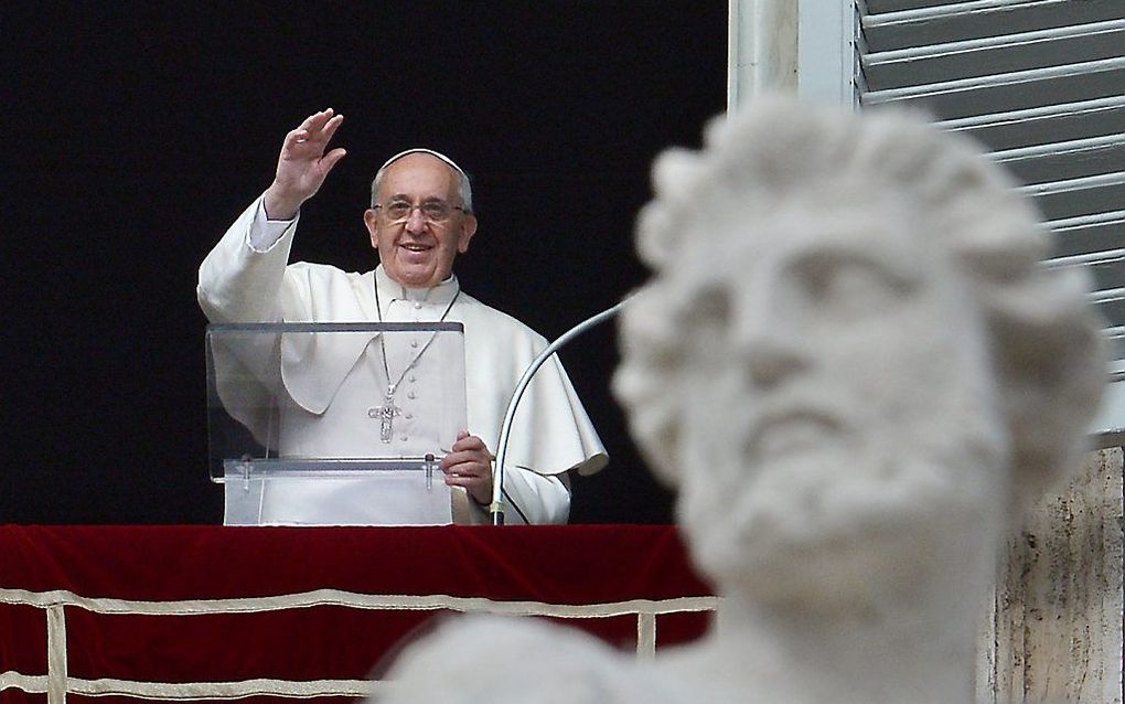 De paus. Foto AFP