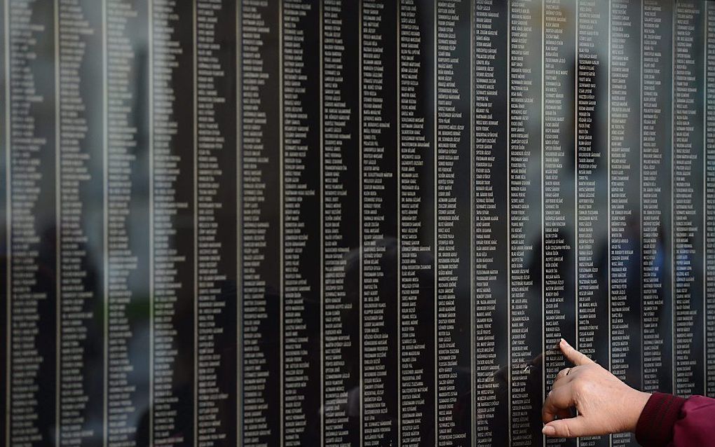 Holocaustmonument in Boedapest. beeld EPA