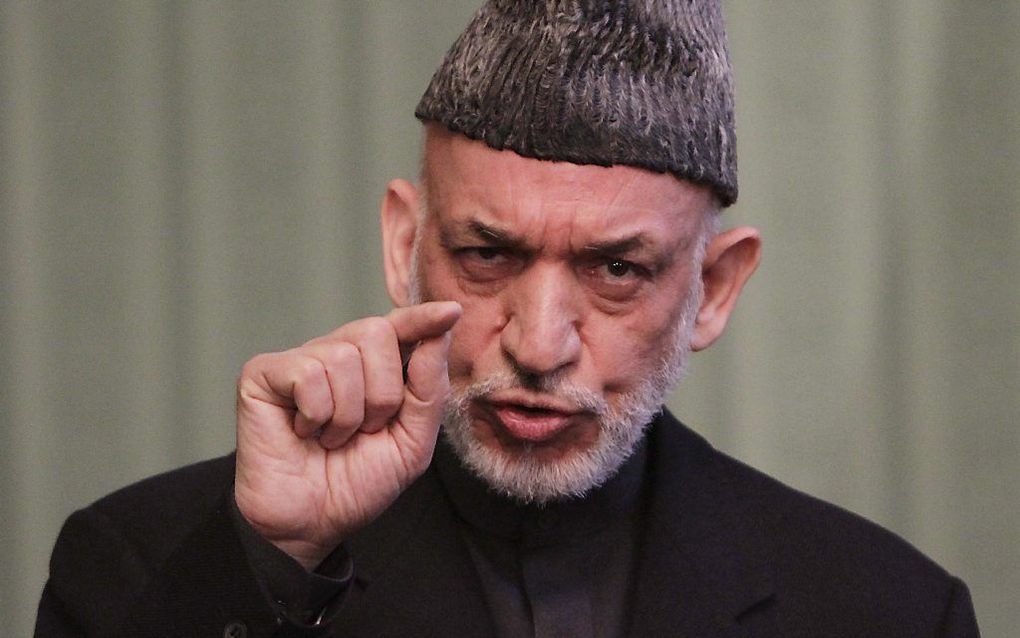 Karzai. beeld EPA