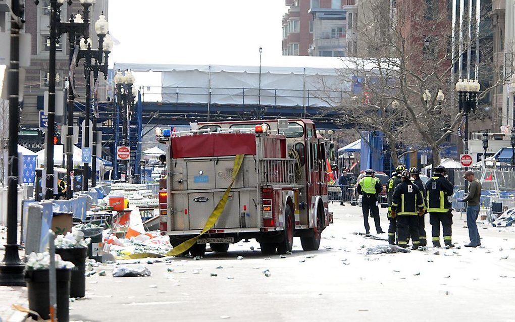 Dzjochar Tsarnajev moet de doodstraf krijgen als hij schuldig wordt bevonden aan het plegen van de bloedige bomaanslag tijdens de marathon van Boston in april vorig jaar.  beeld AFP