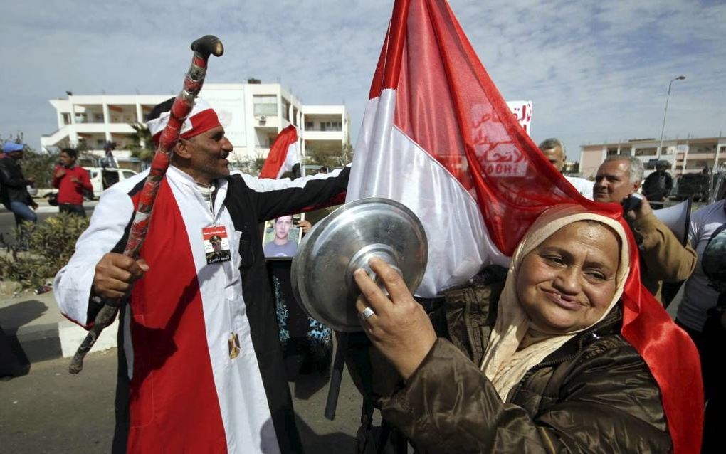 Egypte staat voor een reeks cruciale beslissingen. Maar die willen de egyptenaren wel zélf nemen, zonder inmenging van het Westen. beeld EPA