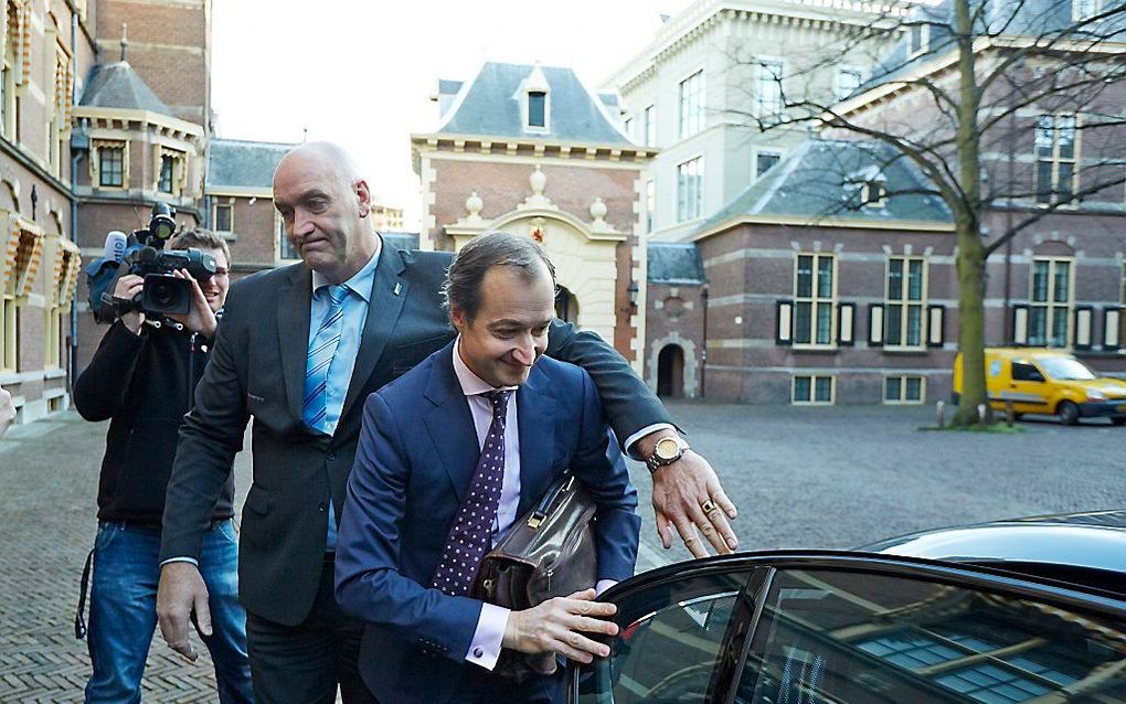 Koning Willem-Alexander heeft de Amsterdamse wethouder Eric Wiebes benoemd tot staatssecretaris van Financiën. beeld ANP