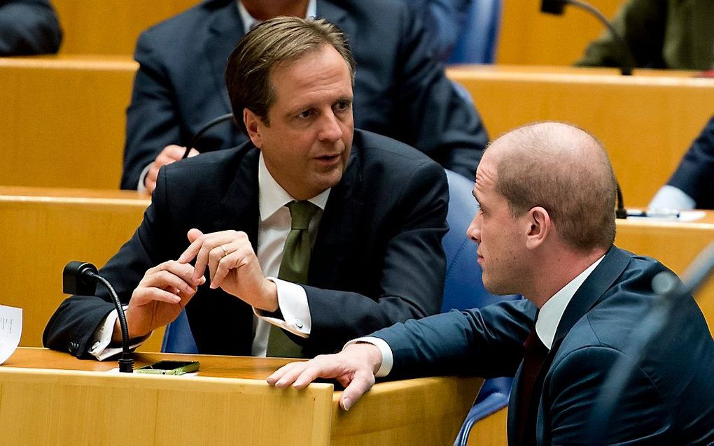 Samsom en Pechtold. Foto ANP