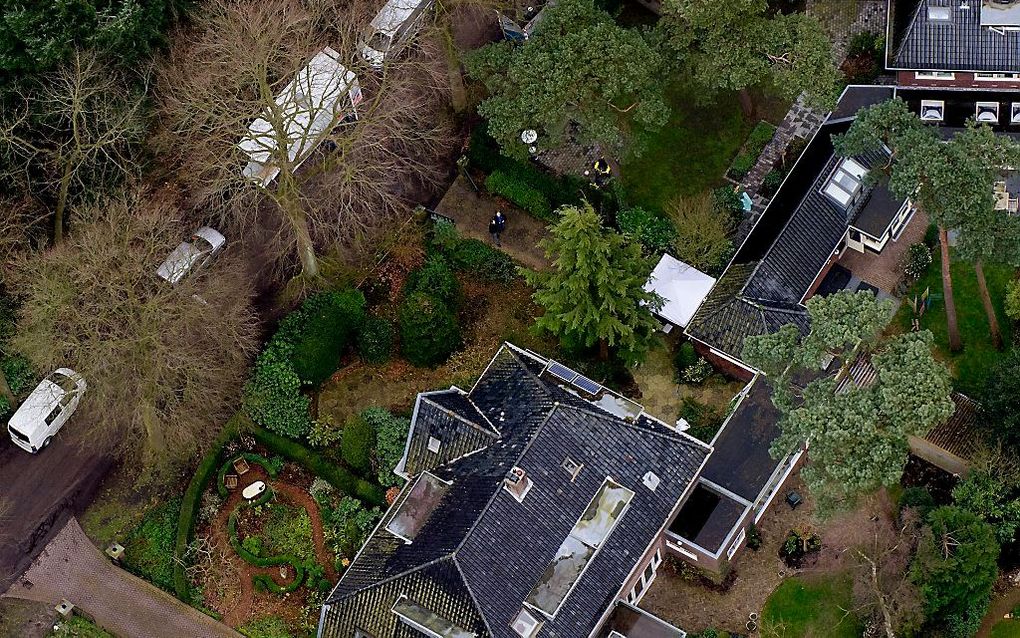 Luchtfoto van de woning van Els Borst. beeld ANP