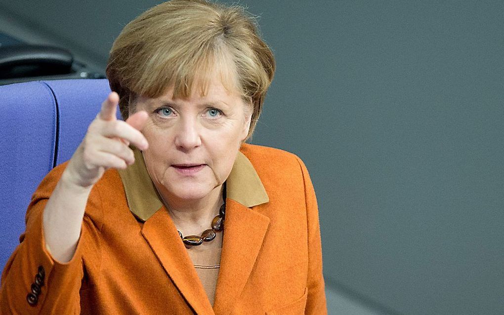 Angela Merkel. beeld EPA