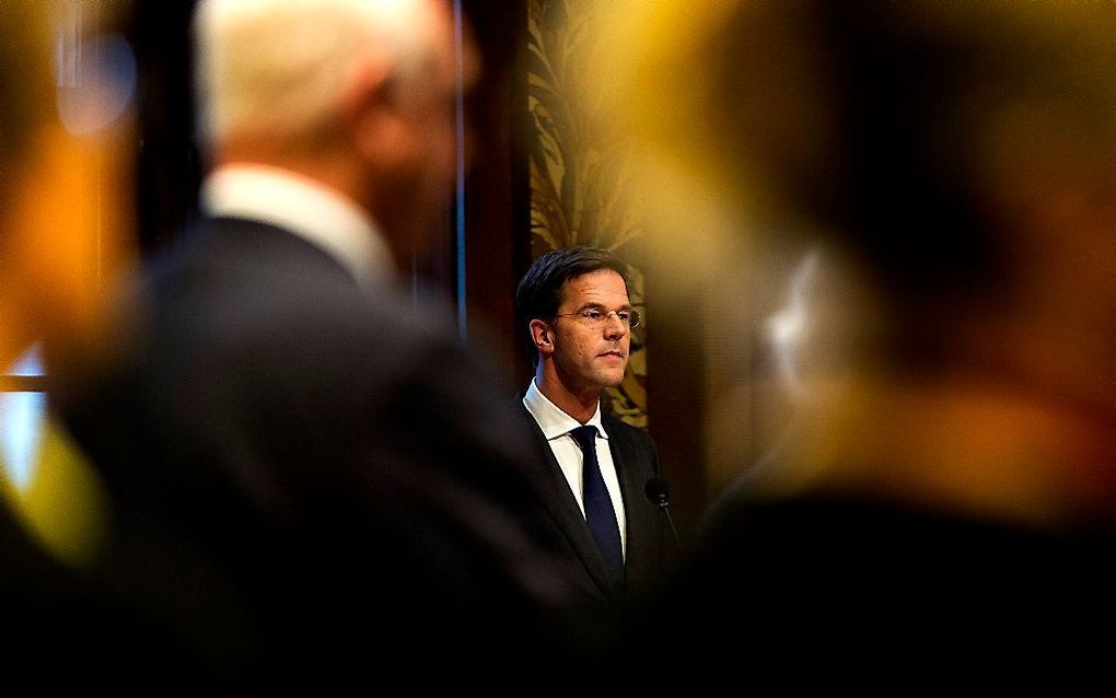 De herdenking van Borst in de Eerste Kamer. beeld ANP