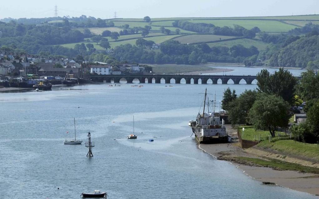 Bideford in Devonshire, waar Hervey enkele jaren hulpprediker was. beeld Flickr