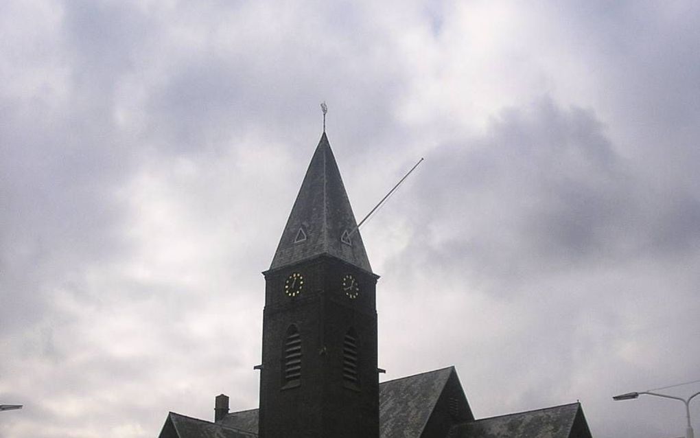 De Bethelkerk in Barendrecht, een van de kerkgebouwen van de protestantse gemeente in het Zuid-Hollandse dorp, komt mogelijk te koop te staan. Beeld Reliwiki