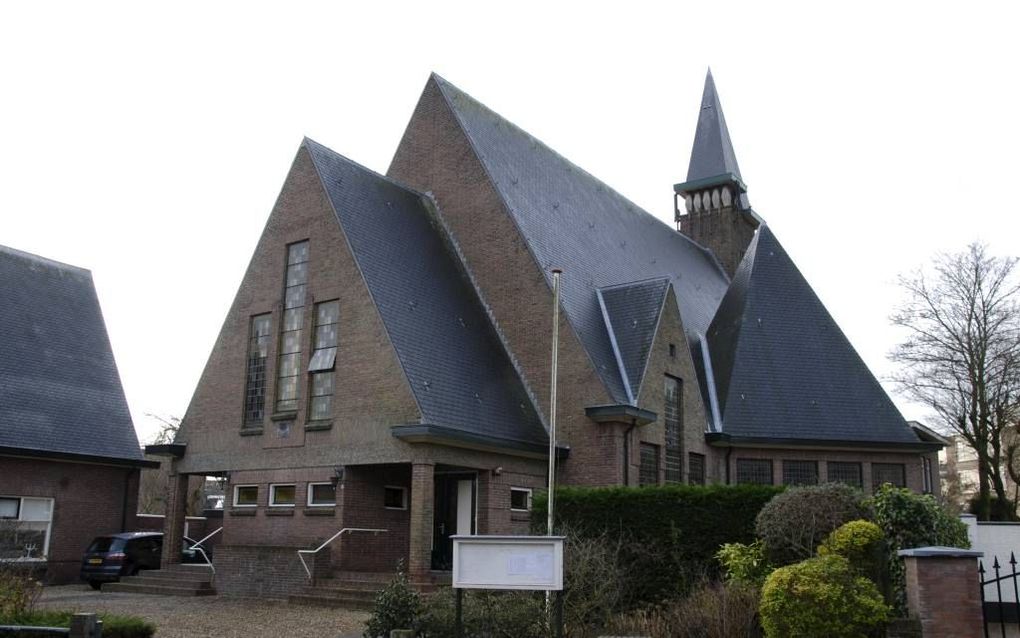 De kerk aan de Veldhorststraat. beeld SWG Lisse