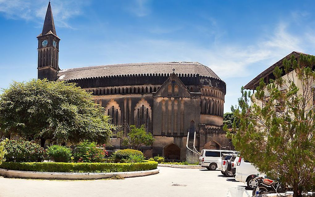 De anglicaanse kathedraal in Stone Town, op de Zanzibar-eilanden, werd onlangs getroffen door een bomaanslag. Beeld Anton Zelenov, Wikimedia