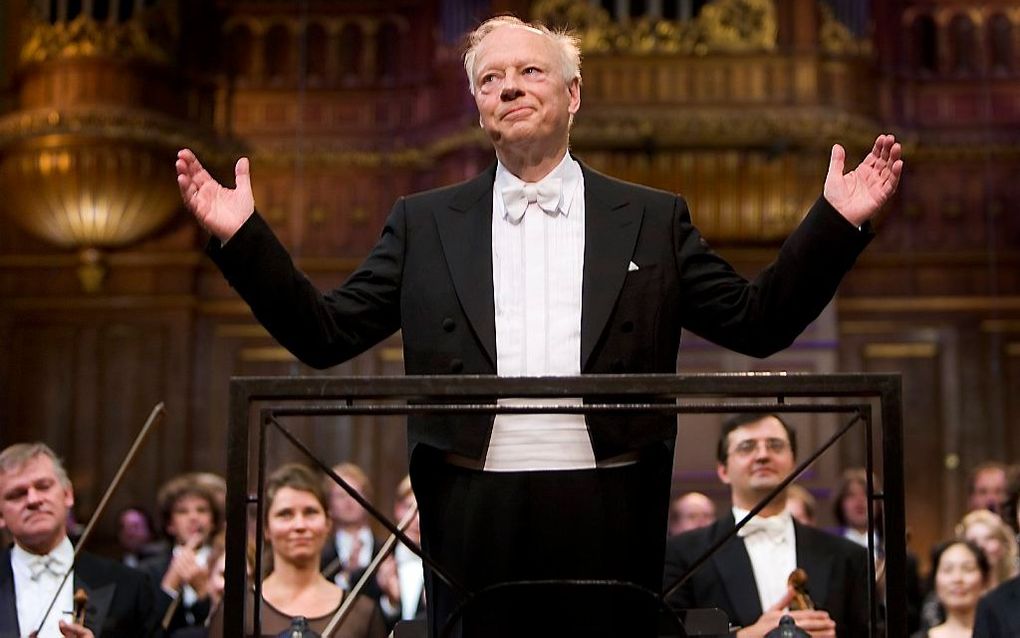 Haitink in Amsterdam, november 2006. beeld ANP