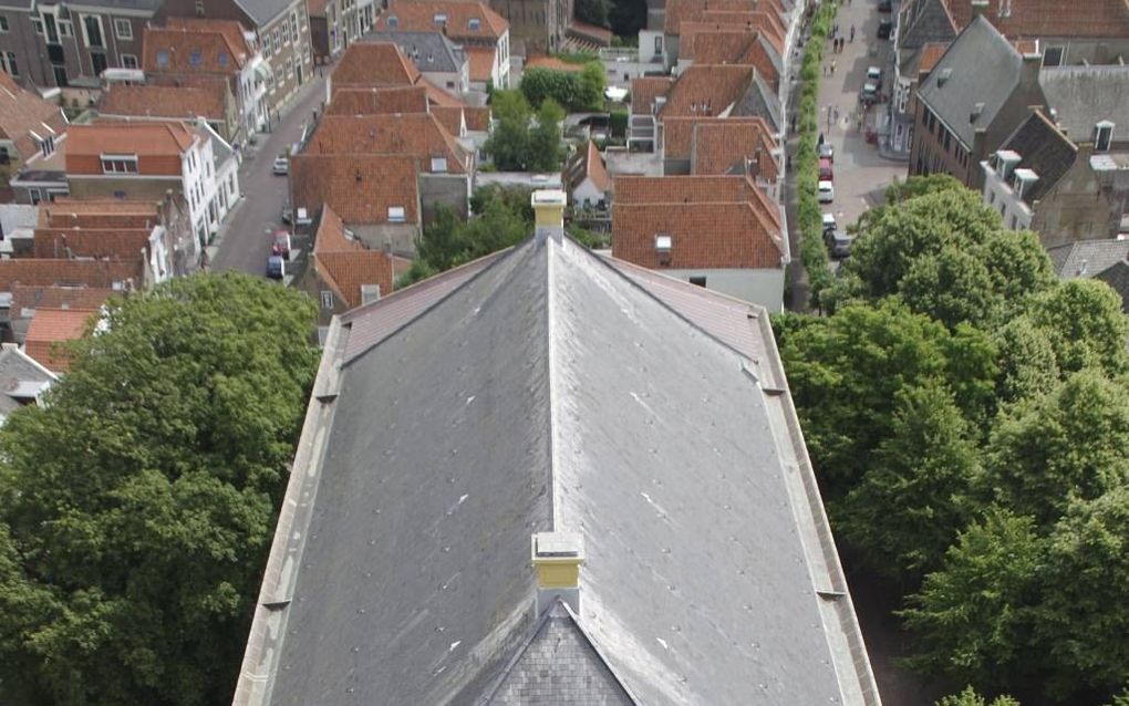 Kap van de Nieuwe Kerk in Zierikzee. beeld uit ”Kerkkappen in Nederland”