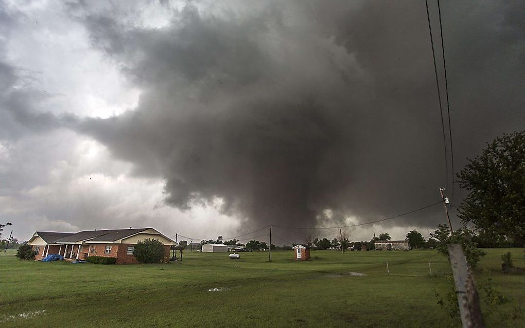 Tornado in Oklahoma, mei 2013. beeld AFP