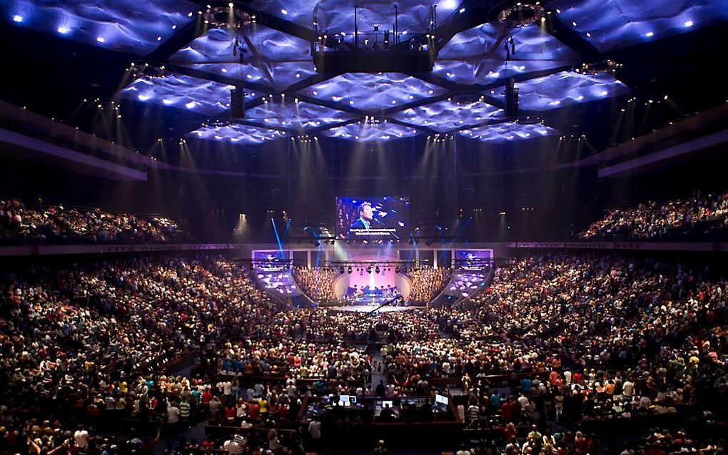 Lakewood Church. Foto David W. Vice