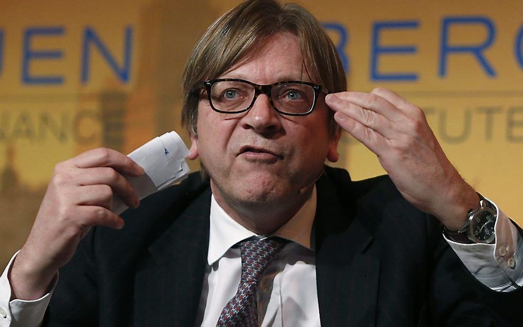 Verhofstadt. Foto EPA