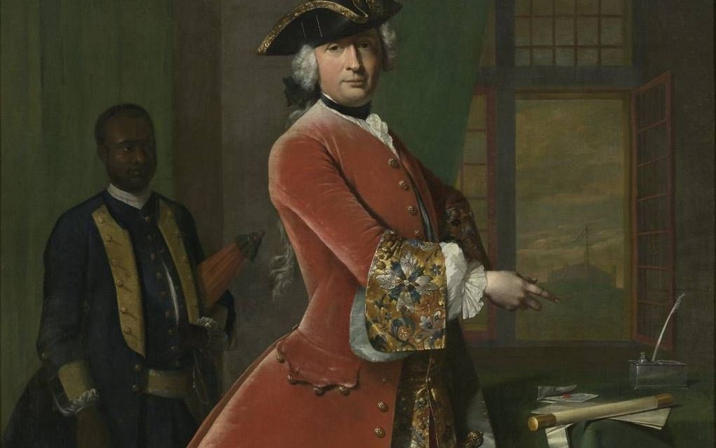 Portret van directeur-generaal Jan Pranger, in 1742 geschilderd door Frans van der Mijn. Foto Rijksmuseum