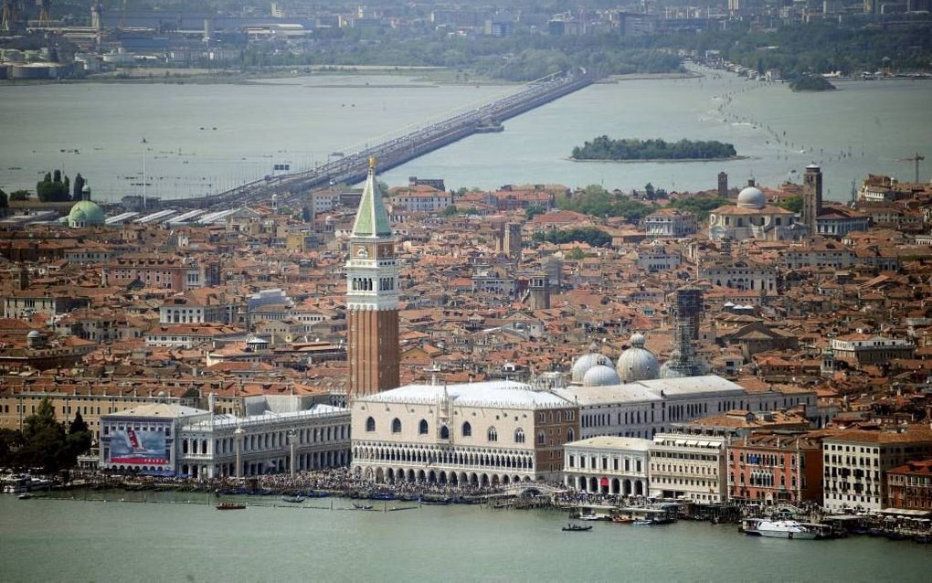 VENETIE. Inwoners van de Italiaanse provincie Veneto kunnen zich vrijdag uitspreken over onafhankelijkheid. beeld AFP