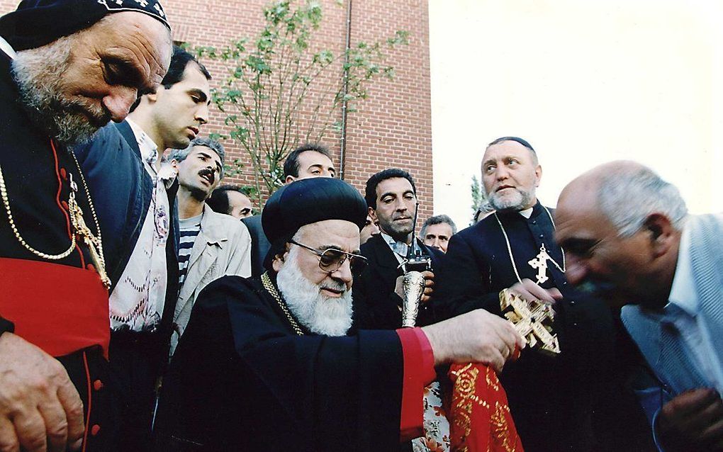 Ignatius Zakka I (in 1994). Archieffoto ANP