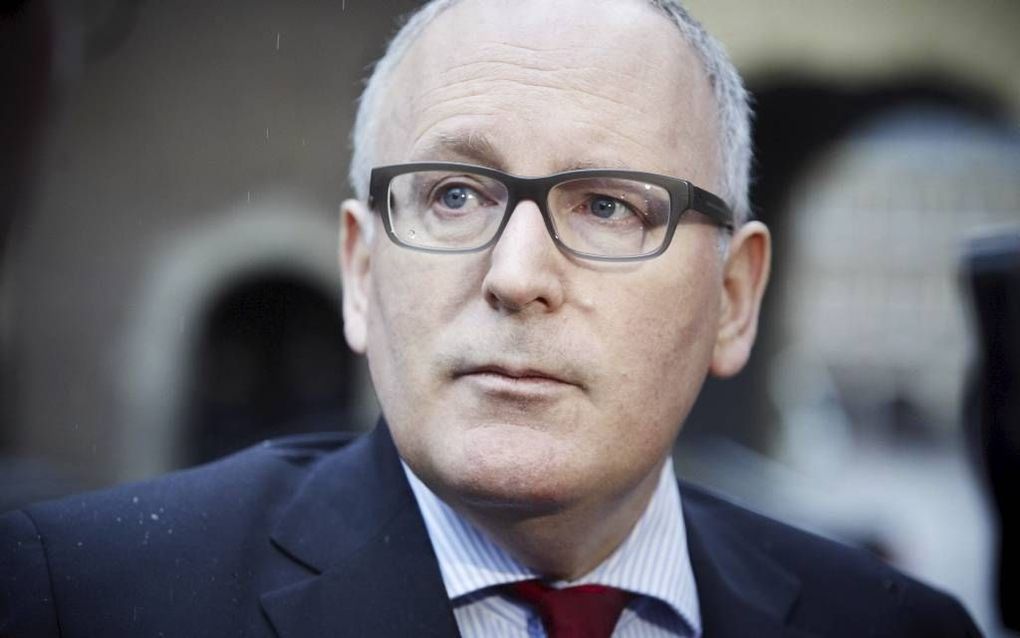 Minister Timmermans. beeld ANP