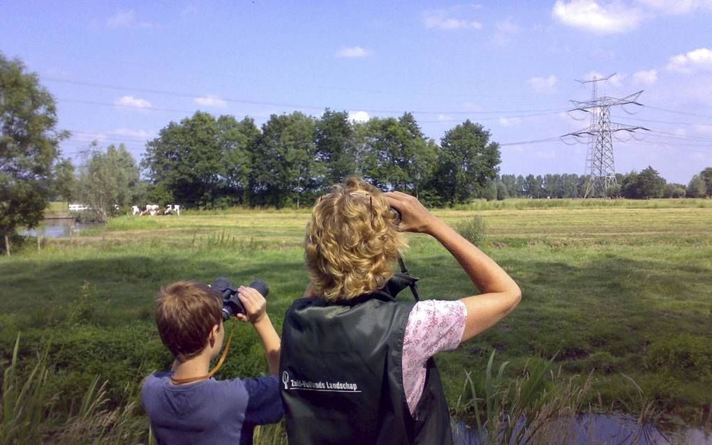 Met het project ”Groen doet goed" willen de provincie Zuid-Holland en tien gemeenten kinderen in aanraking brengen met de natuur. beeld Dick den Braber