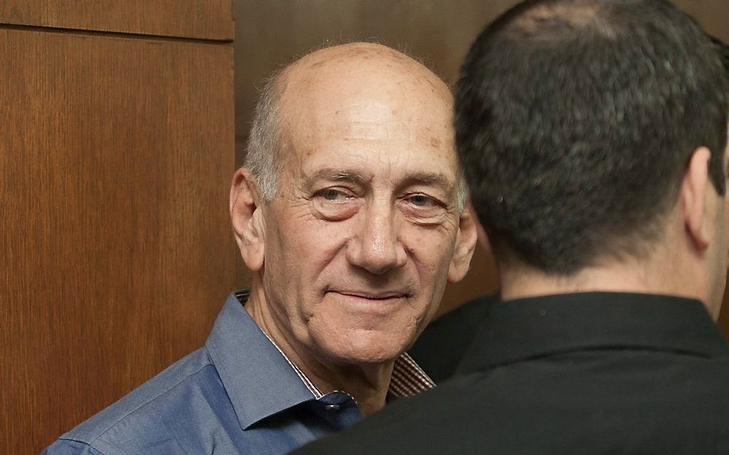 Olmert. beeld EPA