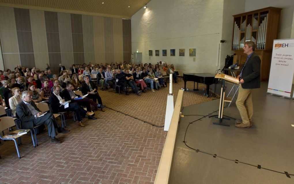 Het symposium ”Religie natuurlijk!" vond vrijdag plaats in Amersfoort. beeld RD, Anton Dommerholt