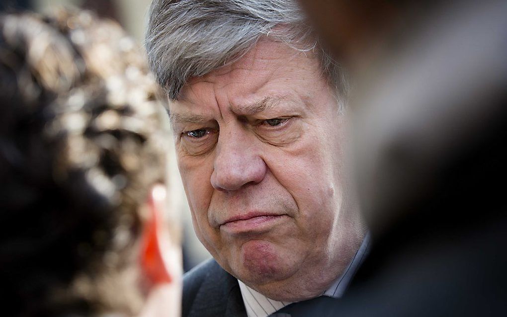 Minister Opstelten (Veiligheid en Justitie) laat de mogelijkheid open dat drugscrimineel Cees H. een miljoenenvoordeel heeft behaald met de schikking die hij in 2000 trof met justitie. beeld ANP