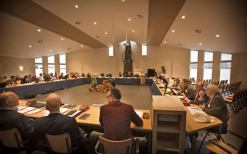 Generale synode van de Gereformeerde Kerken vrijgemaakt. Beeld RD, Henk Visscher