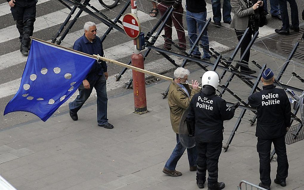 ”Eenheid in verscheidenheid” is het motto van de Europese Unie. In de praktijk drukt Brussel de lidstaten echter steeds meer in dezelfde mal.  beeld AFP