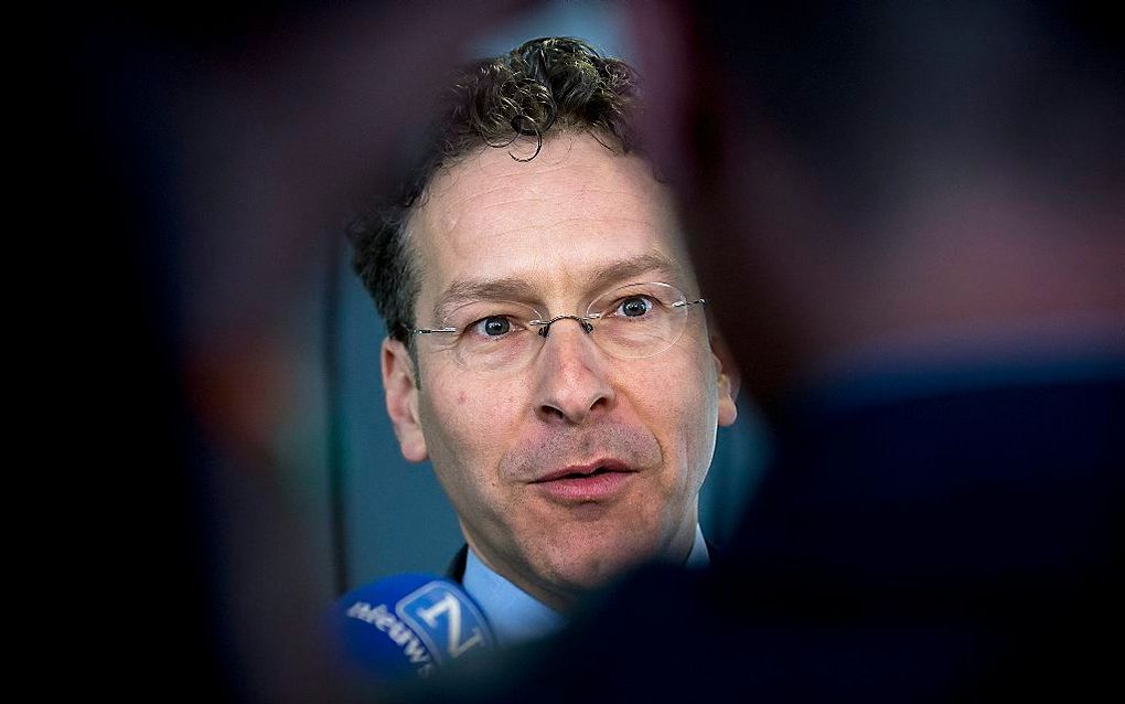 Minister Dijsselbloem. beeld ANP