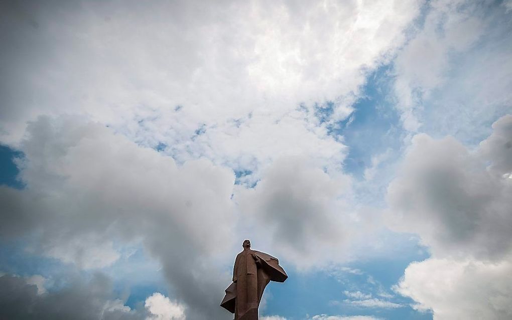 Standbeeld van Lenin in Tiraspol. Foto EPA