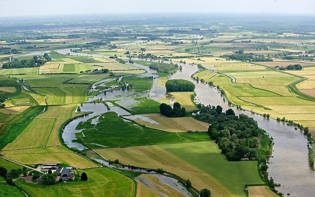 IJssel bij hoge waterstand. Foto ANP