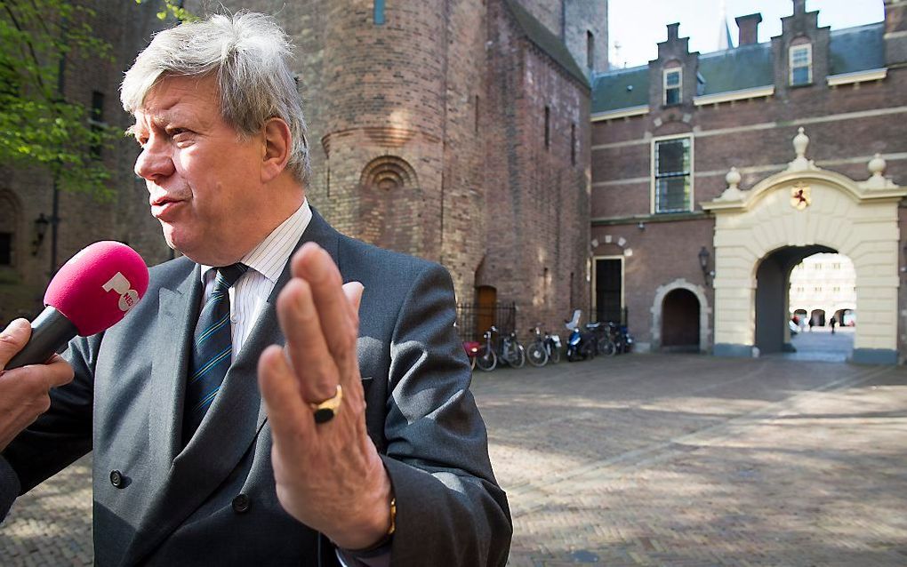 Opstelten. Foto ANP