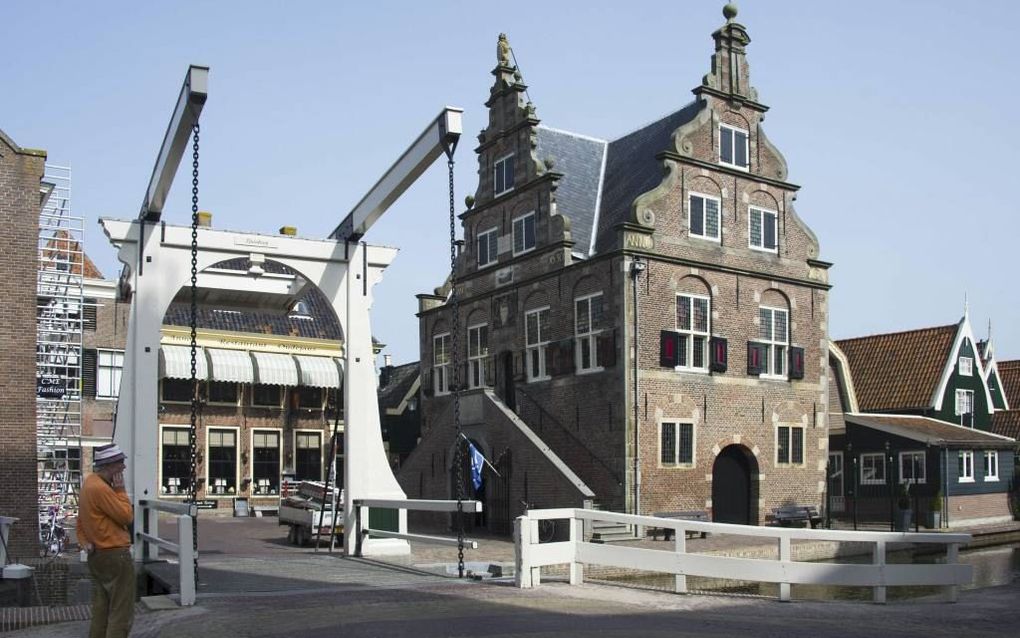 Het oude raadhuis van De Rijp.  beeld ANP