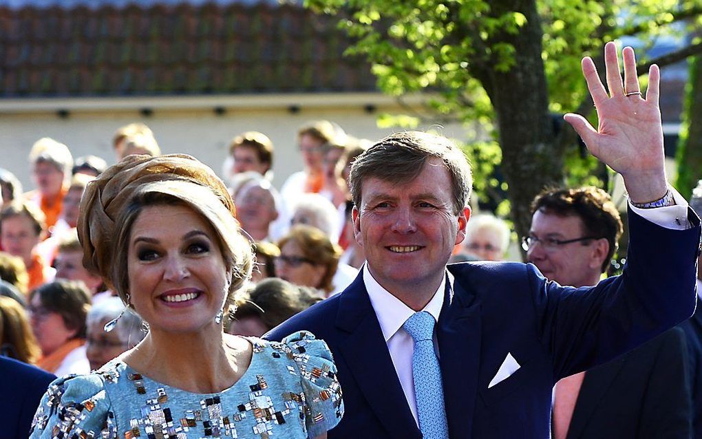 Máxima en Willem-Alexander. beeld ANP